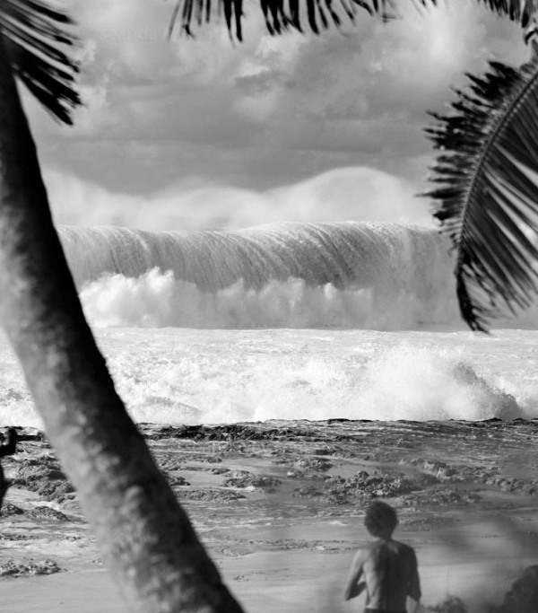 40 foot wave at Keiki beach, north shore, Oahu, Hawaii, 03.08.05